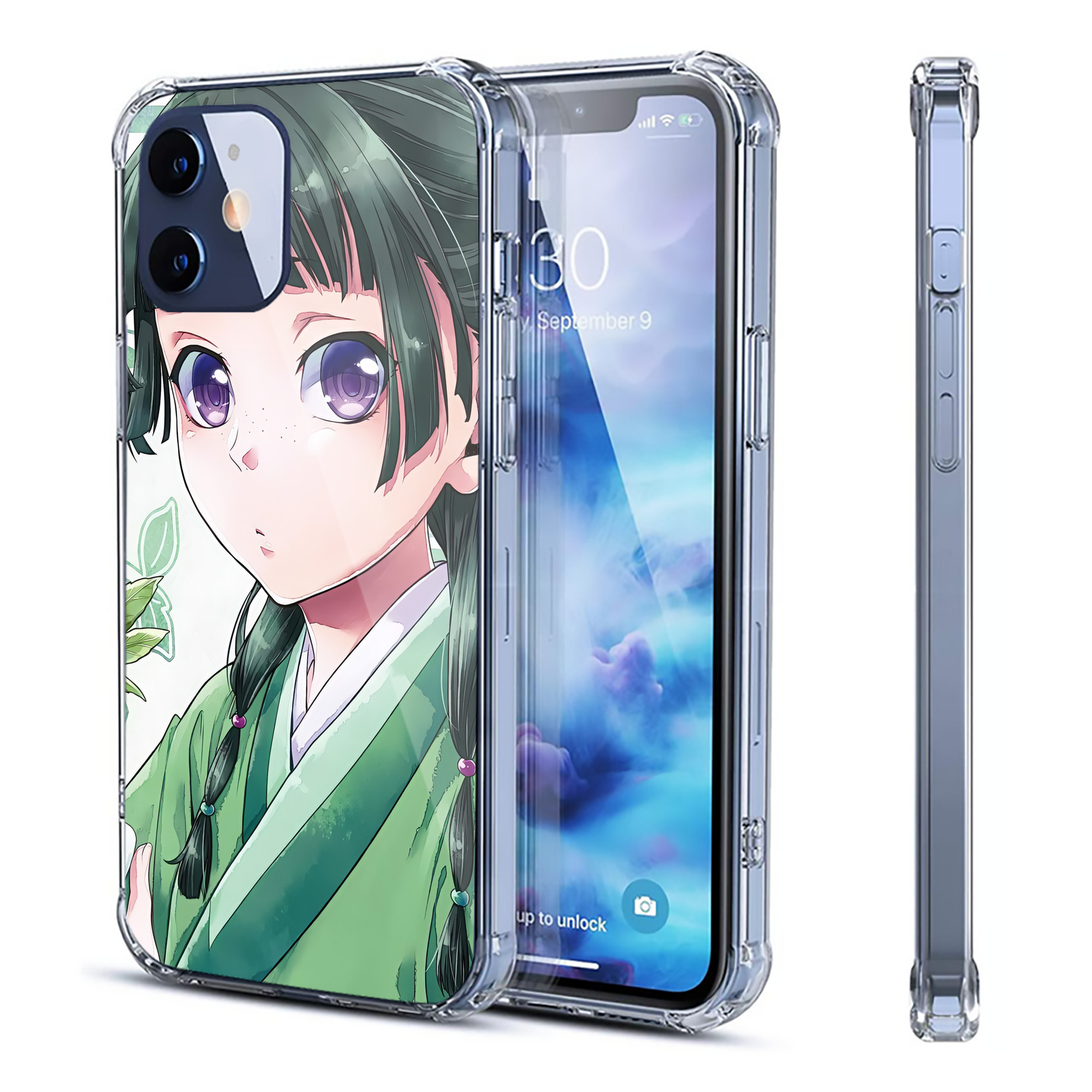 （画像用） 薬屋のひとりごと The Apothecary Diaries 【iPhone 12シリーズ対応】透明スマホケース（クリアソフトケース）